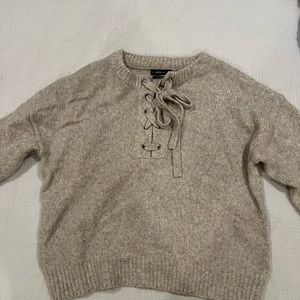 Zara Tie up sweater